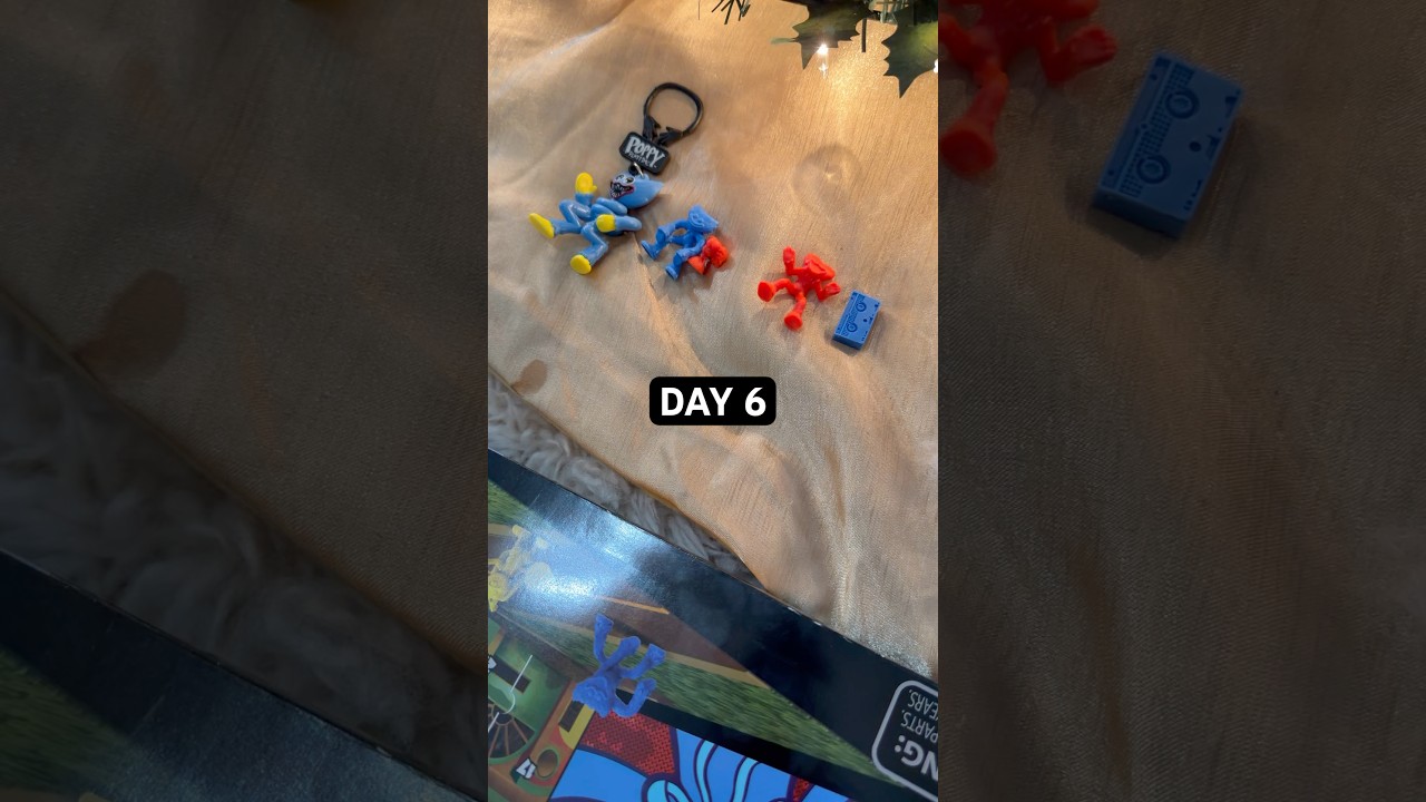 DAY 6 Unboxing Poppy Playtime Advent Calendar