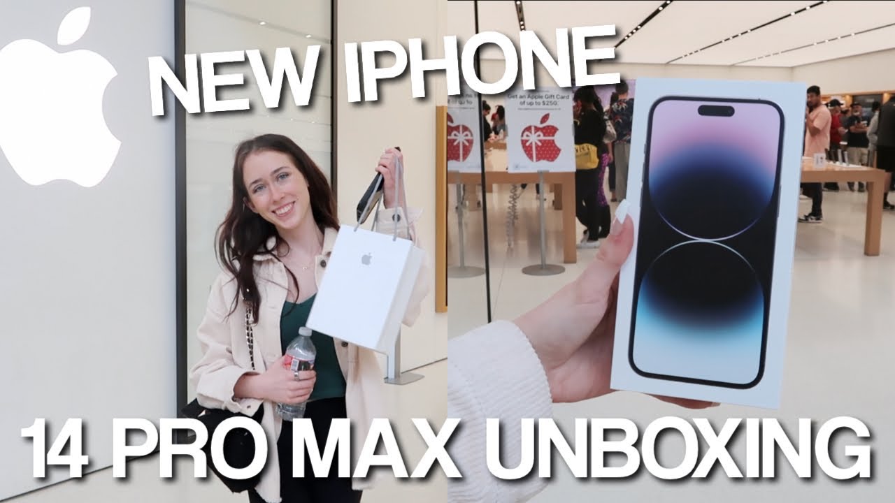 Getting the iPhone 14 Pro Max in Purple | Apple Store Pickup + Unboxing
