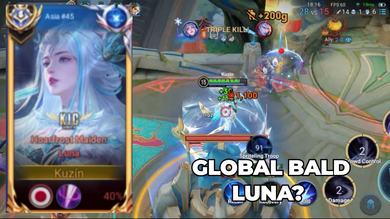 IM GONNA BE BALD LUNA SOON! 