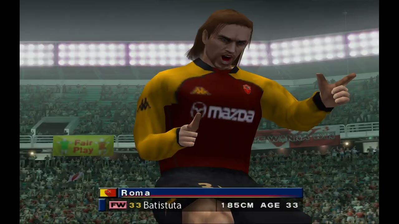 AS Roma VS Valencia Winning Eleven 6 PS2 🎮⚽️🏆 #Football #PS2 #Gaming