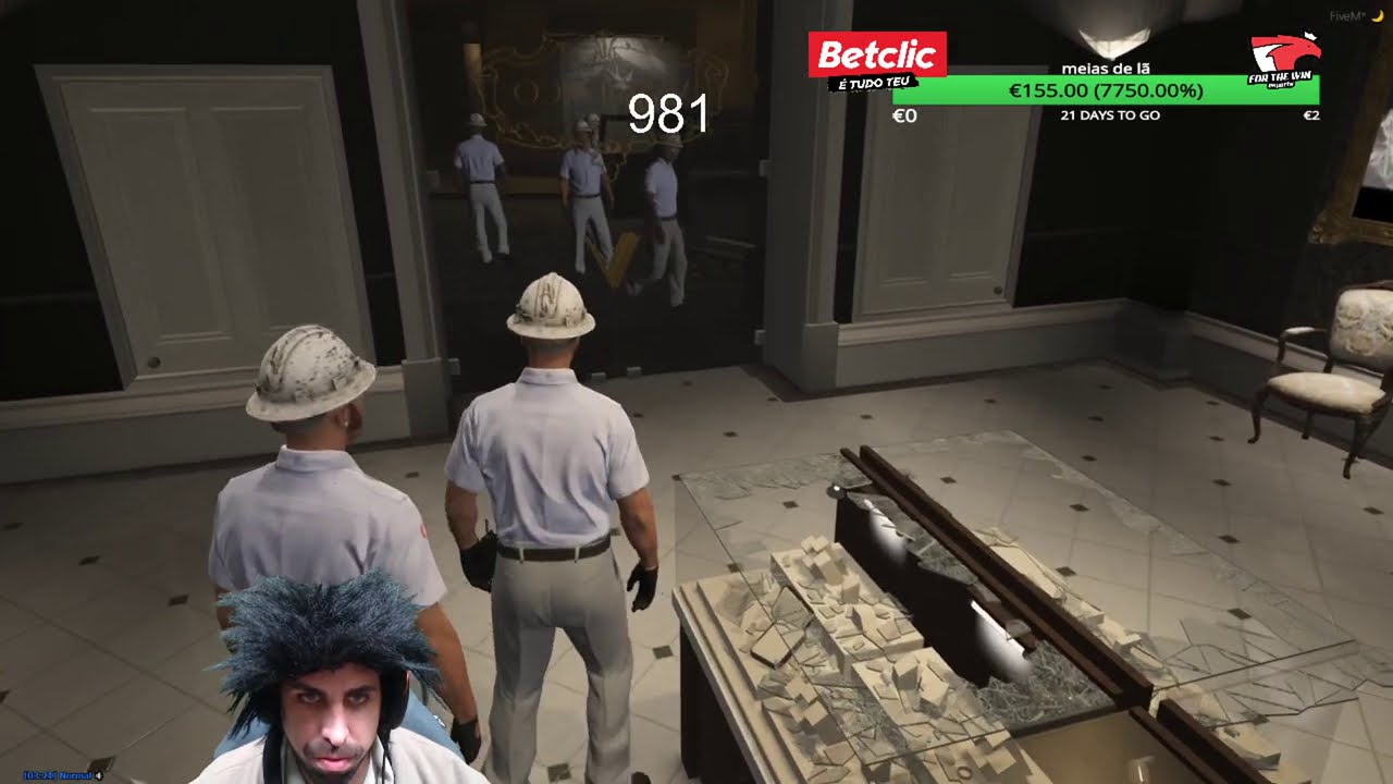 Move Mind (HELDER CONDUTO) TENTA ROUBAR JOALHARIA // GRACINDA DA MEO *SO RIR* | GTA V RP