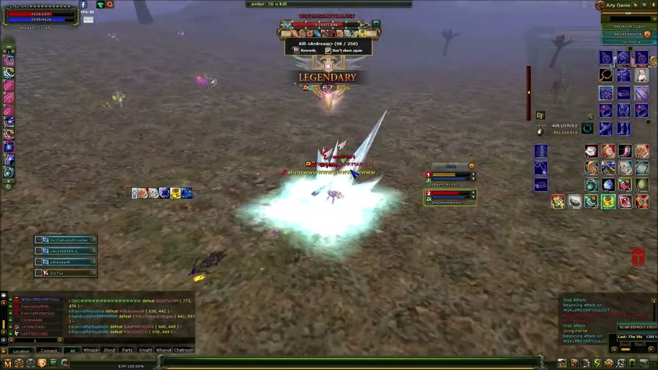 #ArdreamWorld IPresentaSalta_ [ Tekleme Movie Seri Kill 15 dk +100 kill ] #ActingLessons #zero