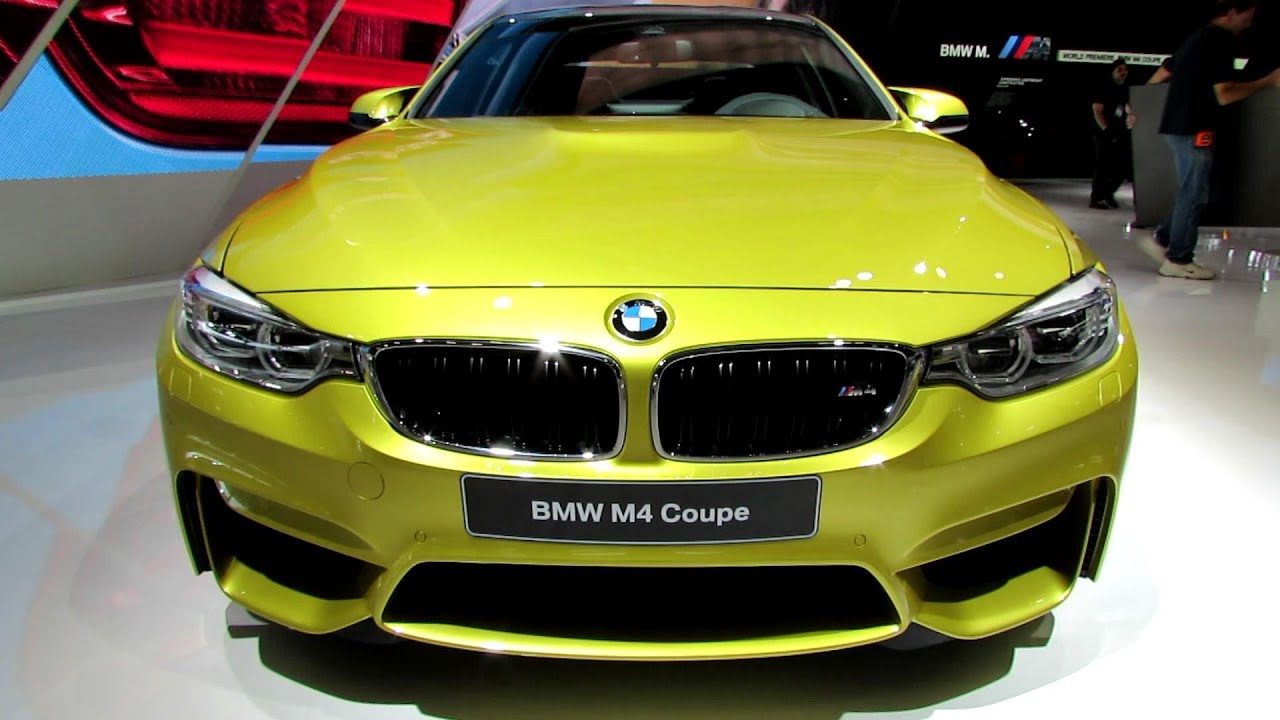 2015 BMW M4 Coupe - Exterior and Interior Walkaround - Debut at 2014 Detroit Auto Show
