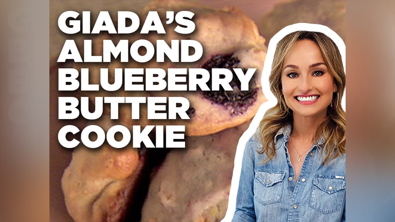 Giada De Laurentiis' Almond Blueberry Butter Cookie | Everyday Italian | Food Network