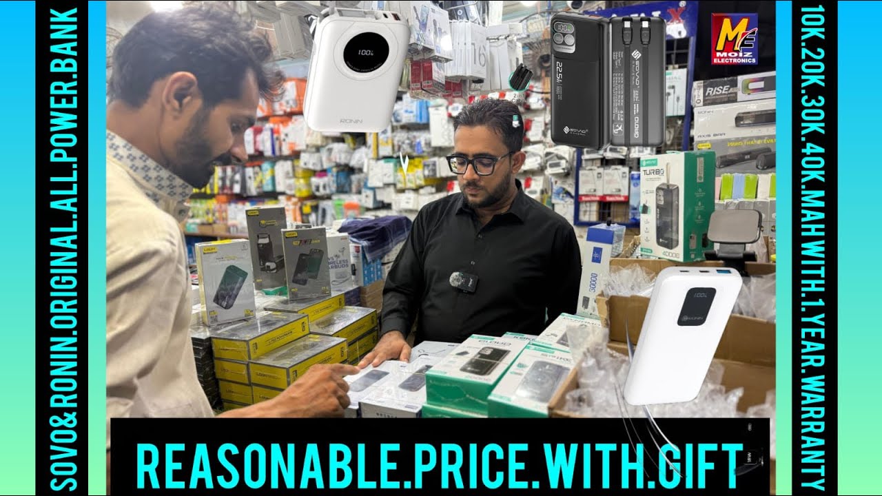 Sovo & Ronin Original All Power Banks, Reasonable Prices