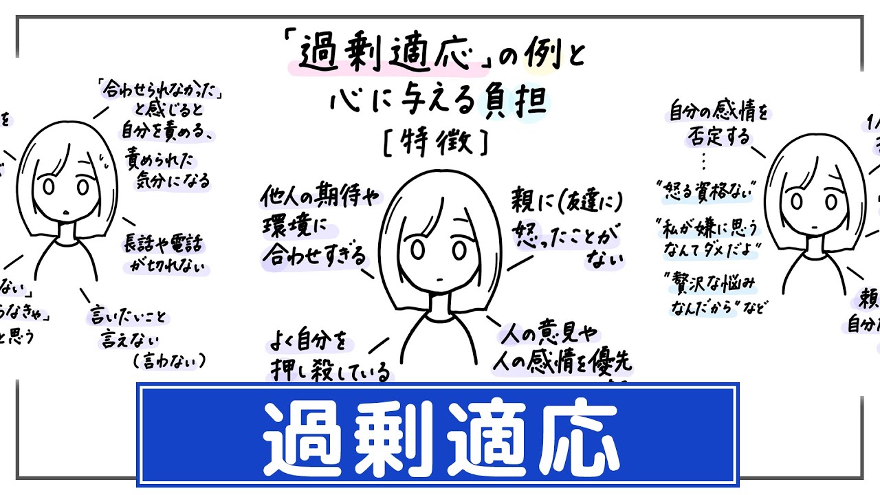 【過剰適応】相手&bull;環境に過度に応じて心が壊れる前に。自分の声を聞き、『NO』を大切にする練習【本音の発見はまず&ldquo;後から&rdquo;でいい】