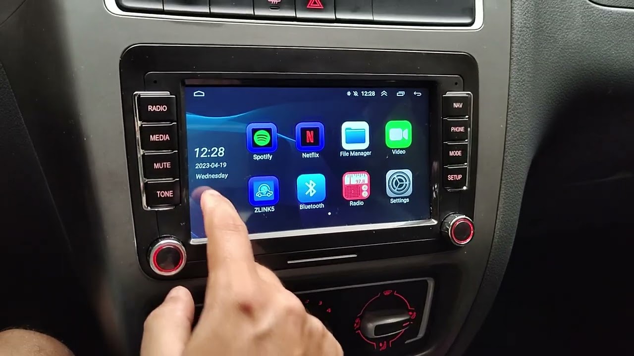 Configurar canbus, interface em volkswagen com multimídia da china