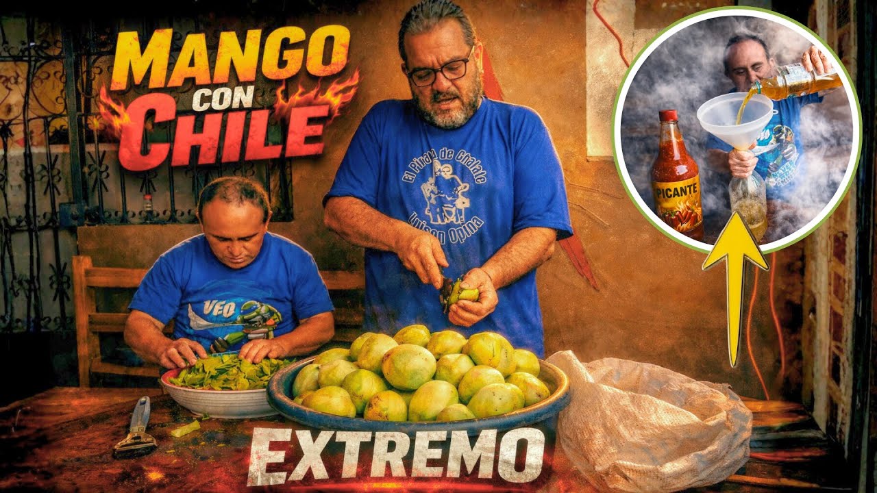 El Pirata y Nechito haciendo Recetas con Mango, Chile, Jalea y Encurtidos