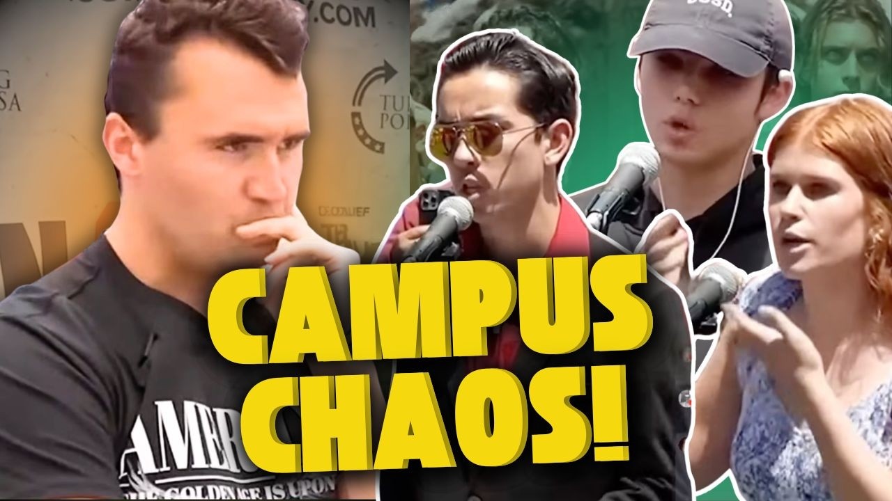 Charlie Kirk Debate  📱