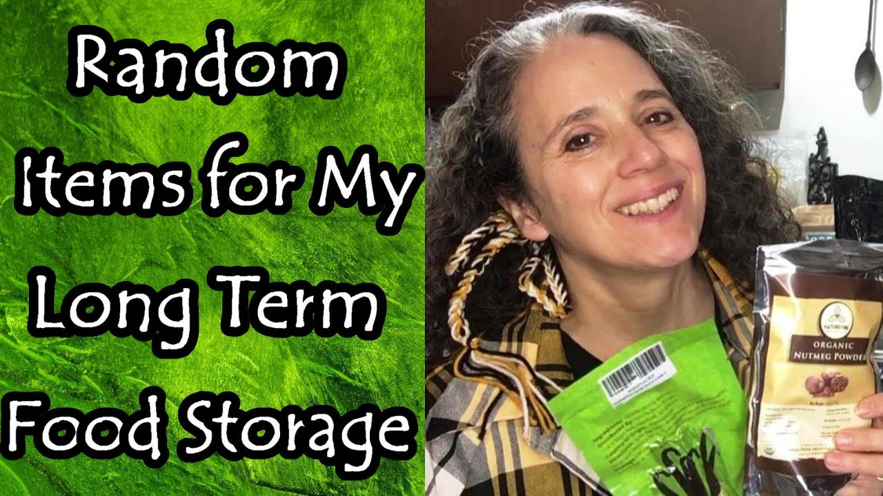Random Items For My Long Term Food Storage