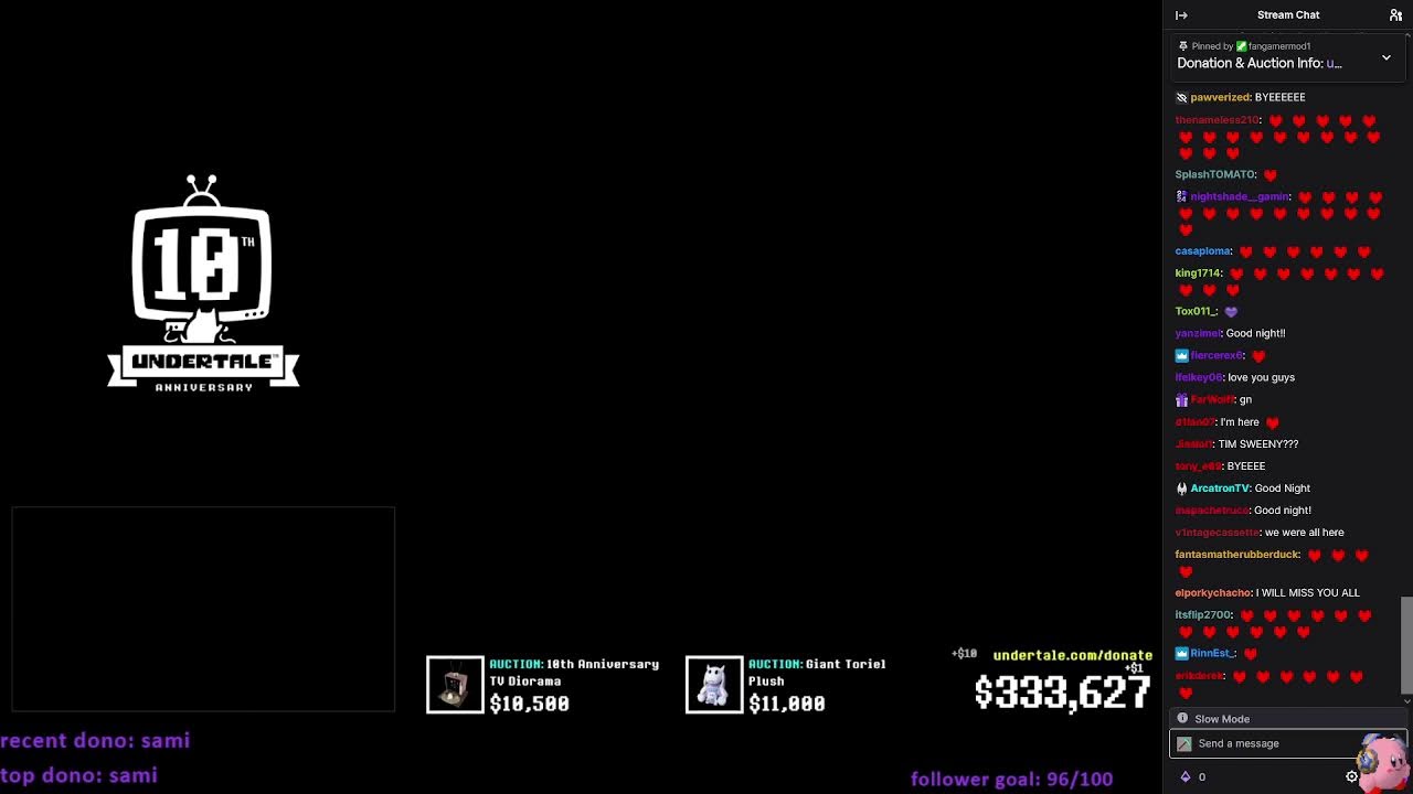 watch UNDERTALE 10th Anniversary Event with me!!! day 2!!!!!