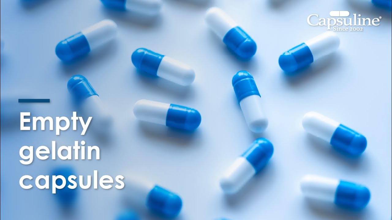 Empty Gelatin Capsules by Capsuline