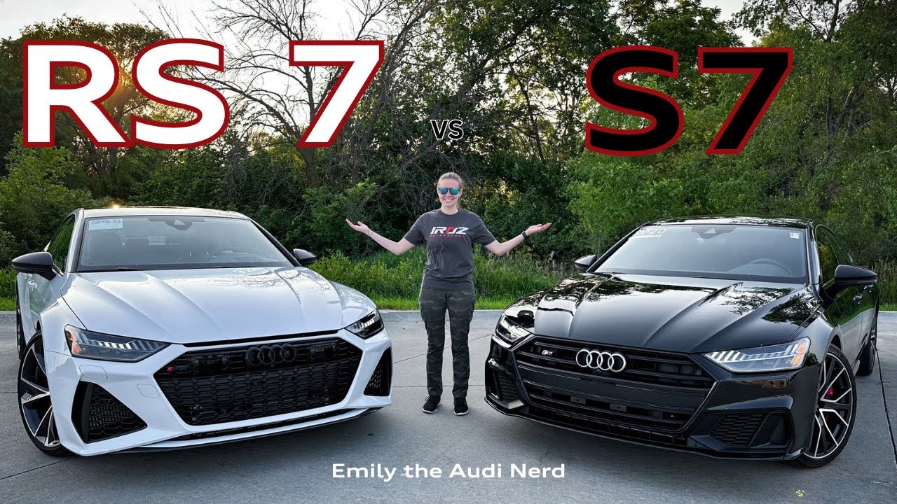 Лицом к лицу: RS 7 против S7. V8 с двойным турбонаддувом против V6 с двойным турбонаддувом.