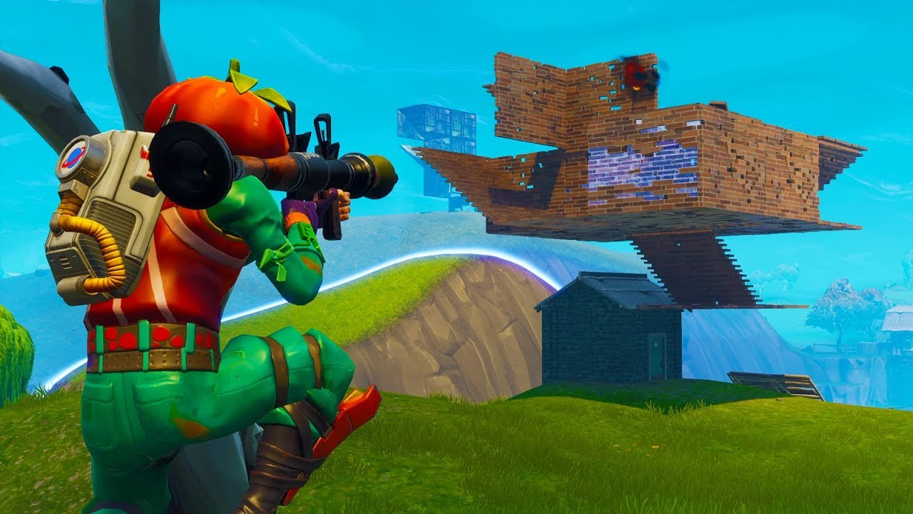 LE TIRO LA SÚPER CONSTRUCCIÓN! - Fortnite Battle Royale