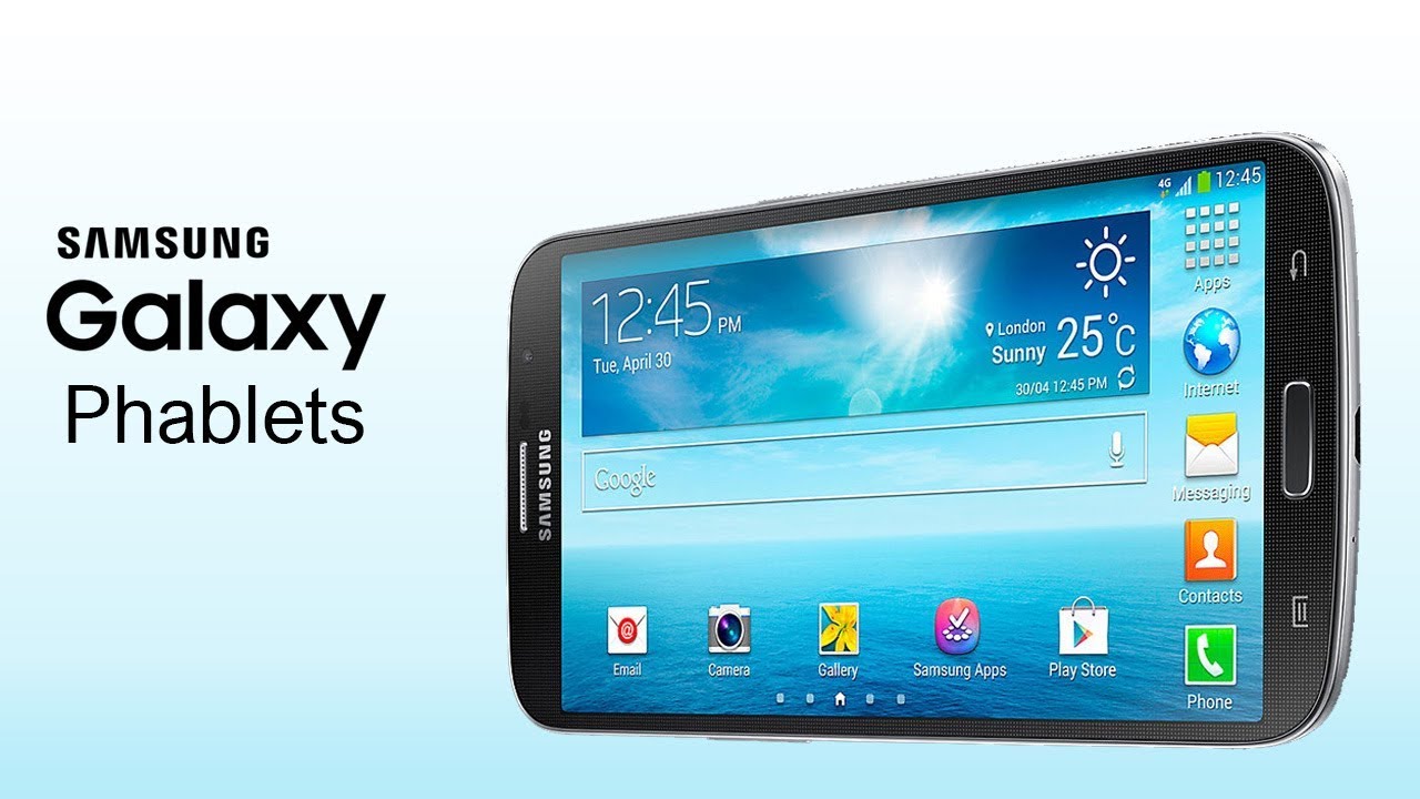 Samsungs Phablets throughout the years