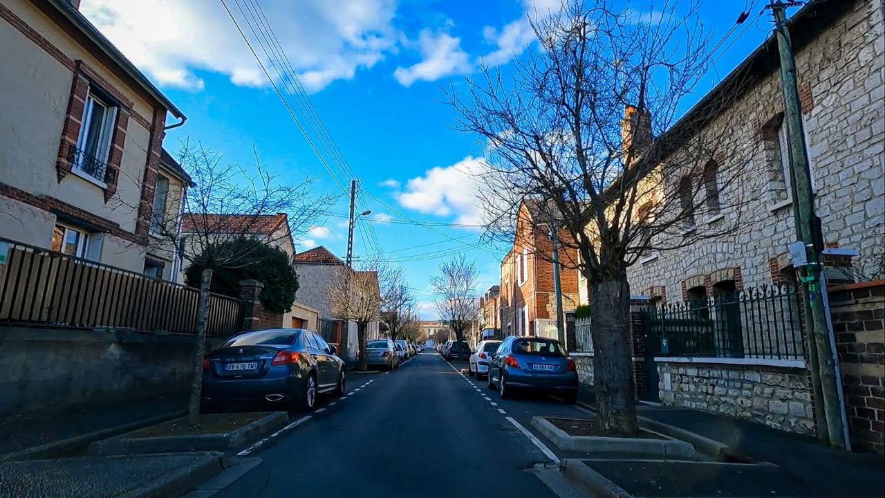 Rue du Vieux Château à Vernon en Normandie