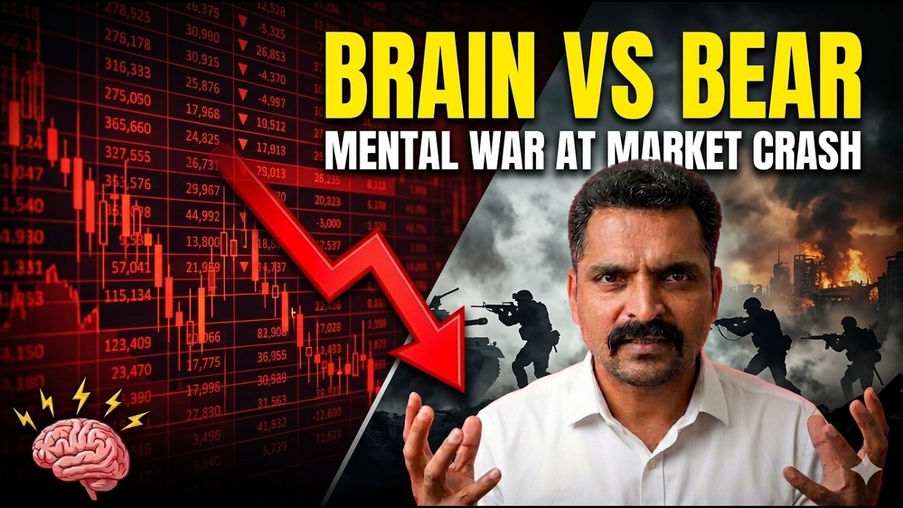 HOW TO HANDLE MARKET CRASH ?| Tamil Share | Share Market Nifty Tamil Analysis