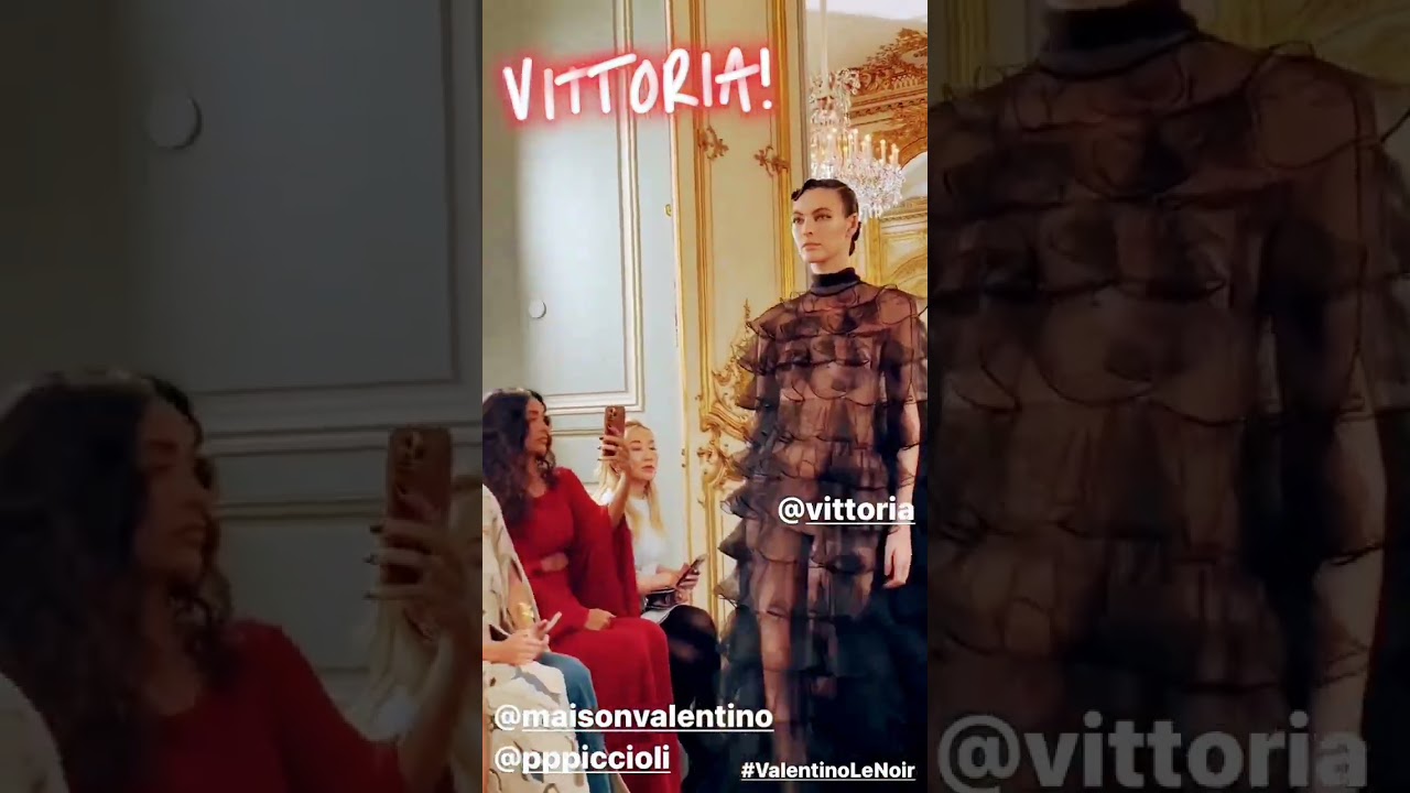 Maison Valentino fw24 🥰#maisonvalentino Paris Fashion Week #fw24