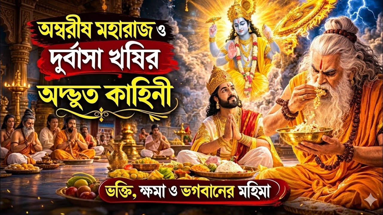 Why is Dwadashi Paran so important? | The amazing story of Ambarish Maharaj and Sage Durvasa. Eka...