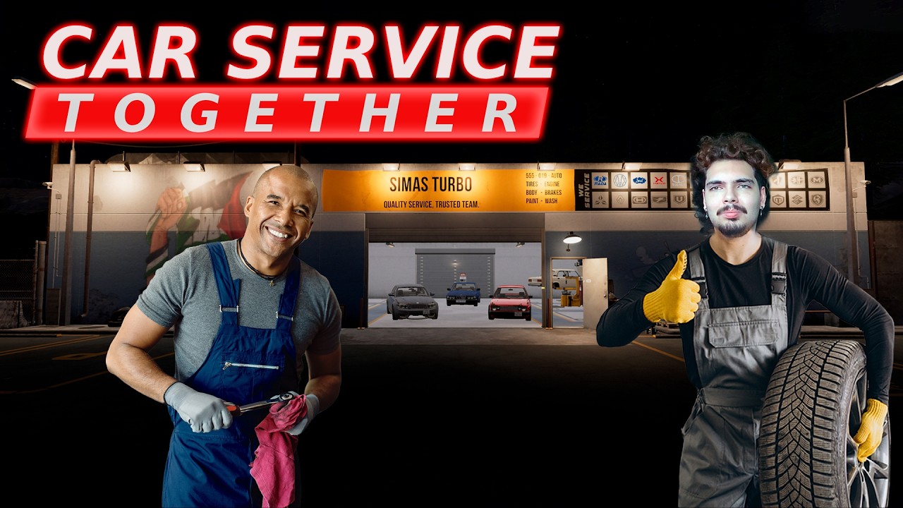 Car Service Together - Os mecânicos mais atrapalhados que você vai ver hoje