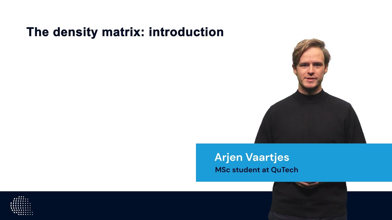 The Density Matrix - An Introduction