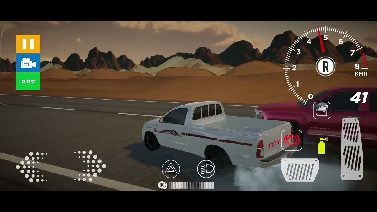 تفحيط تيوتا هايلوكس ✈️