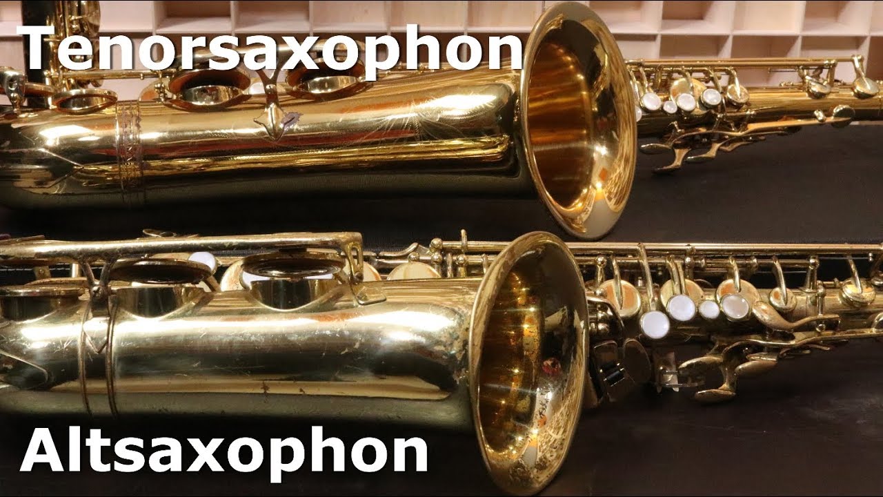 Altsaxophon oder Tenorsaxophon? Die Anfängerfrage...