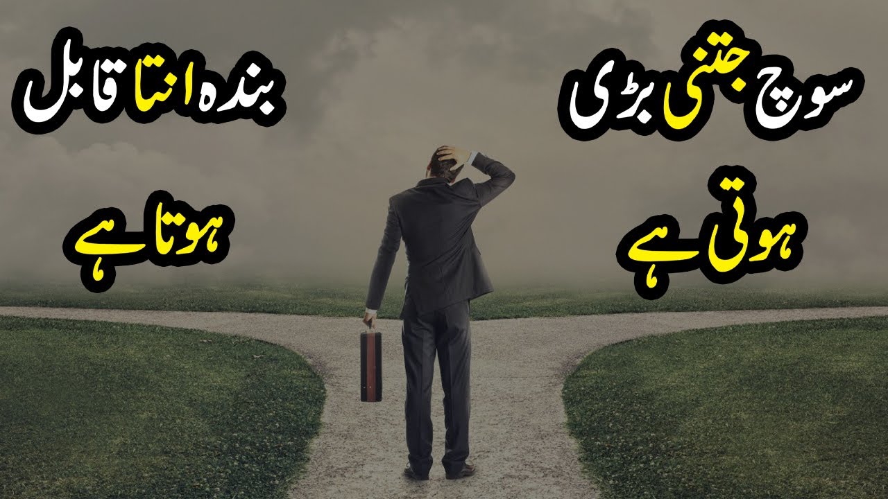 HOW SUCCESSFUL PEOPLE THINK - Motivational Video In Urdu