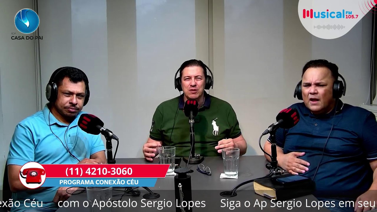 PROGRAMA CONEXÃO CÉU #34 | AP SERGIO LOPES | Rádio Musical FM 105.7