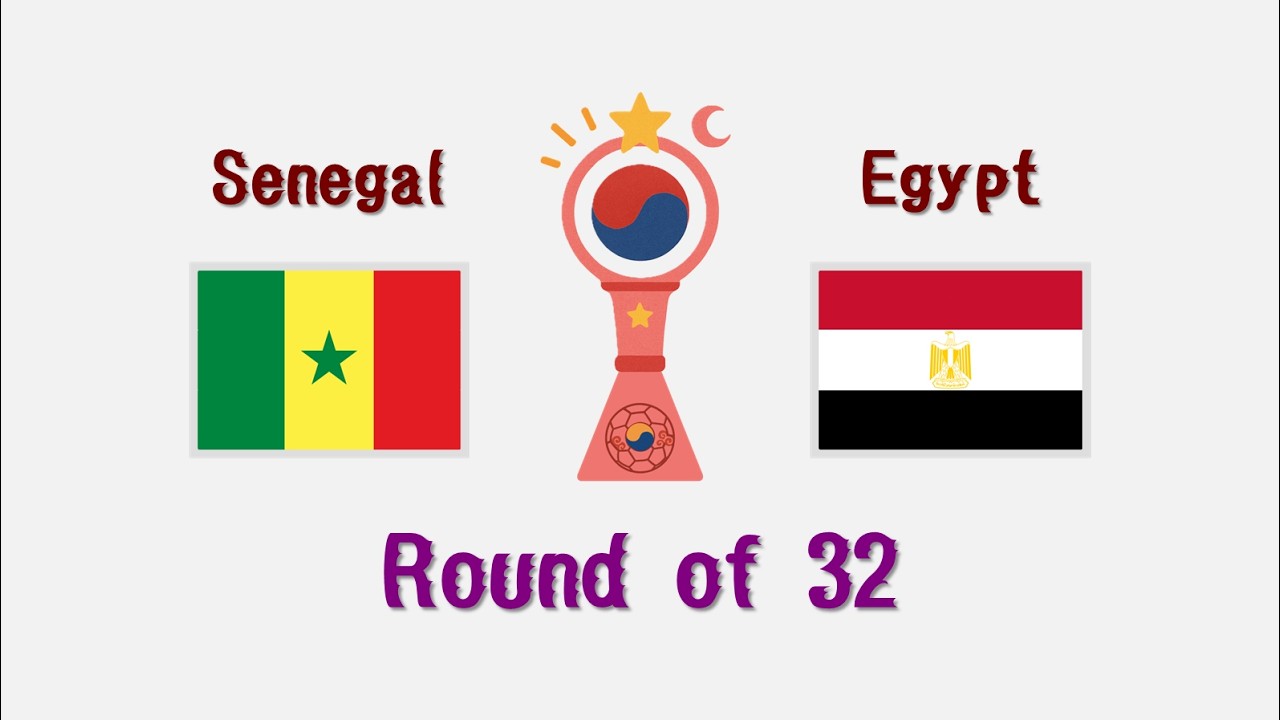 Senegal vs Egypt | Round of 32 | 7th World Cup South Korea | PES2021
