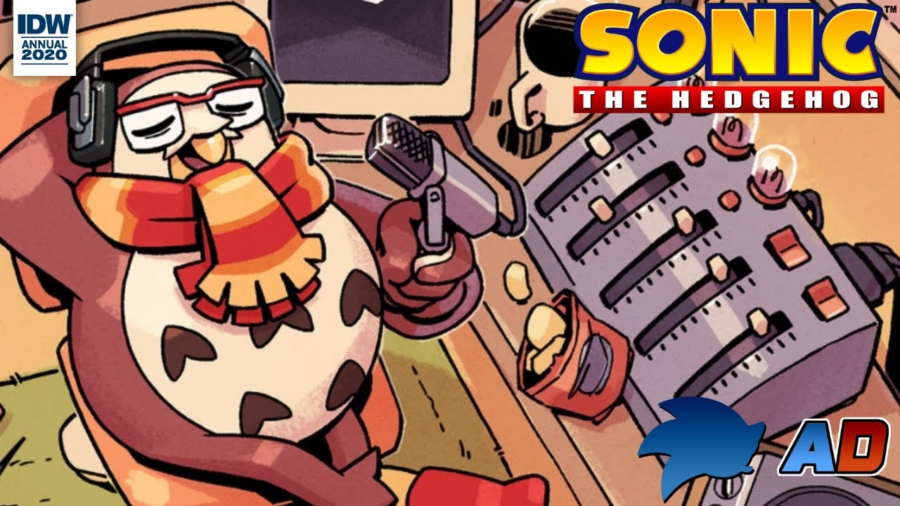 Sonic the Hedgehog Annual 2020 (IDW) - Darkest Hour Dub