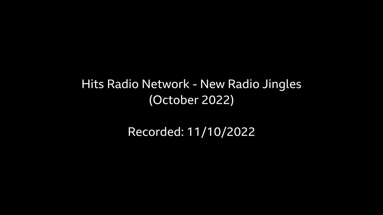 Hits Radio Network - News Jingles (October 2022)
