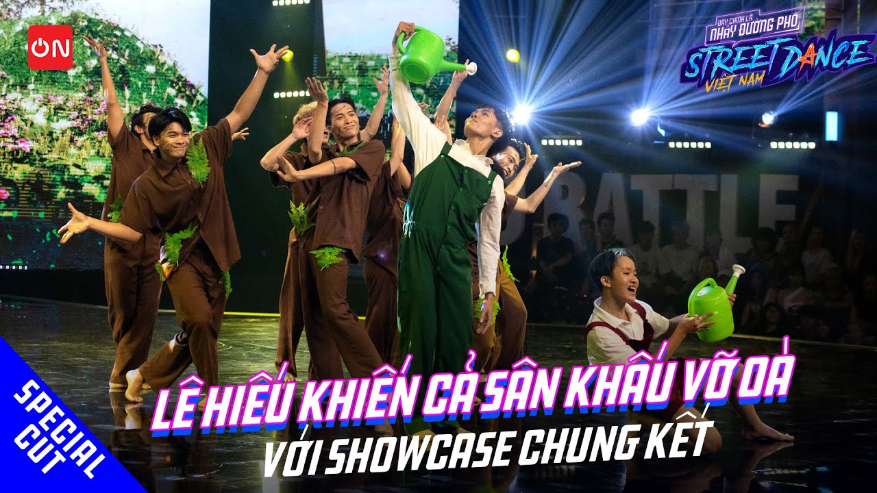 Lê Hiếu khiến khán giả vỡ oà cảm động với showcase tạị Chung Kết Street Dance Việt Nam