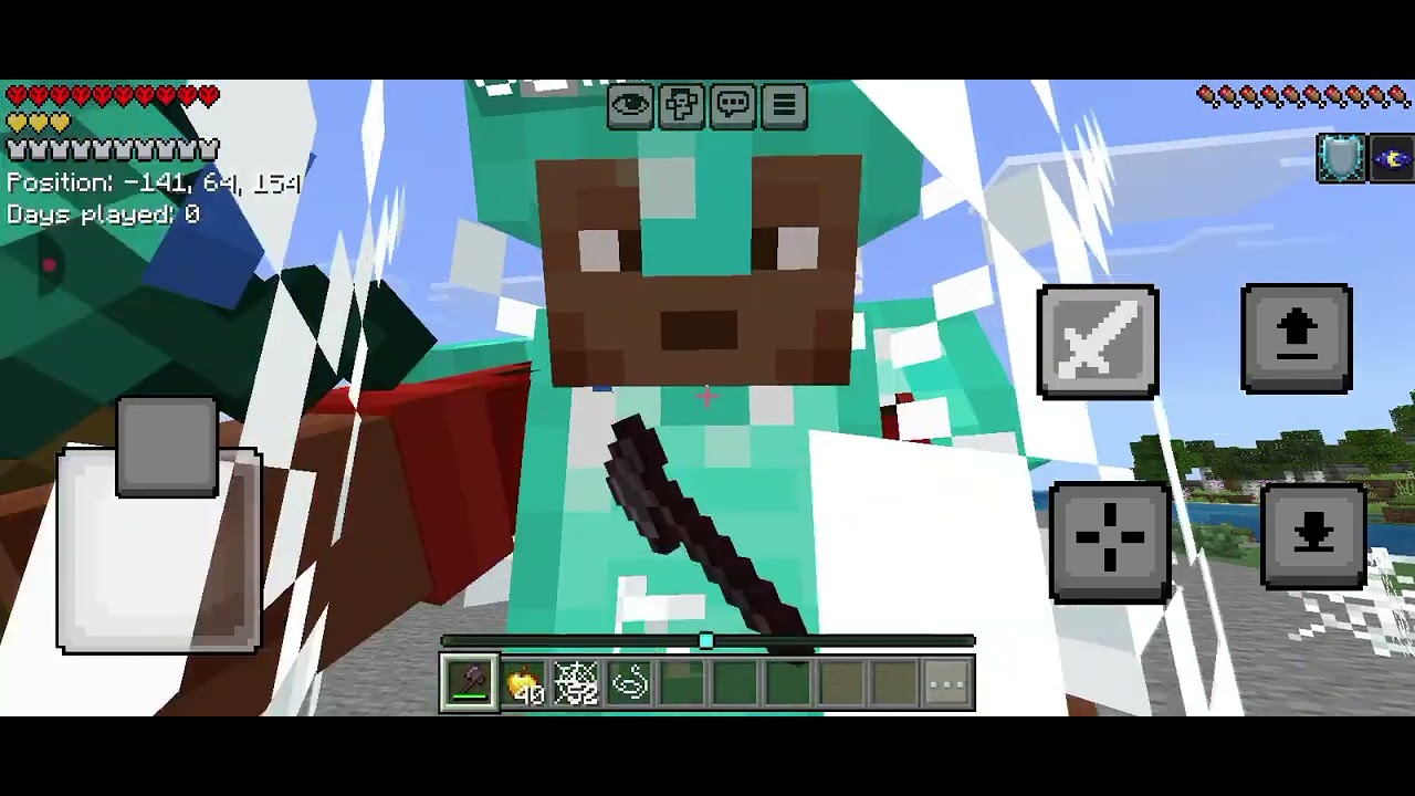 Pvp for my brother  so fun