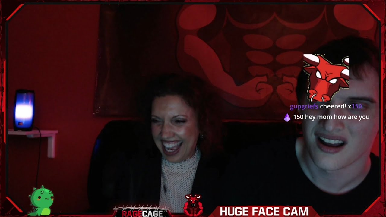 Ac7ionMan EXTREMELY RAGE QUIT on Stream/w Ac7ionMom