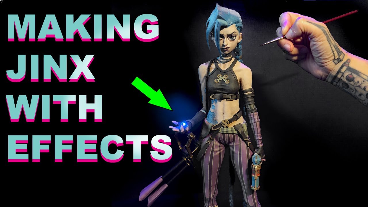 Sculpting Jinx / Arcane: League of Legends