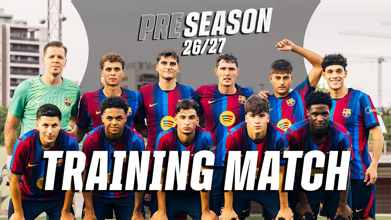 TRAINING CONTINUES AGAINST EUROPA | FC Barcelona 🔵🔴