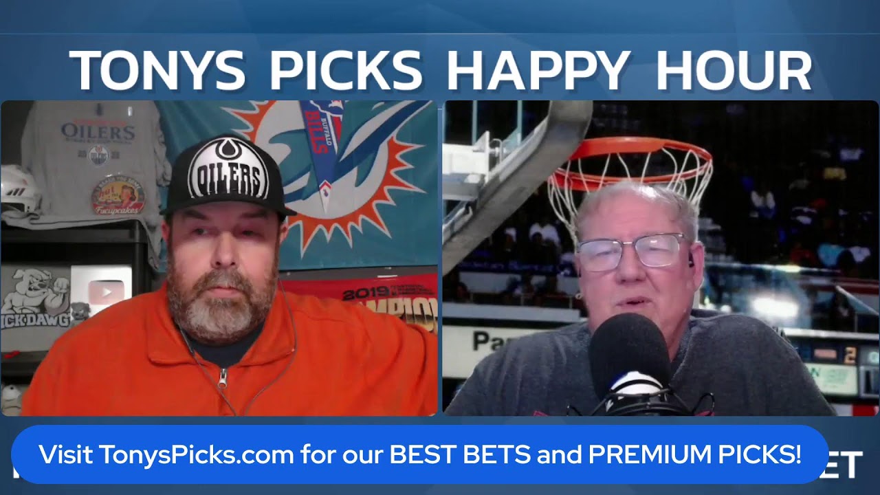 Live NBA NCAAB NHL Picks Tonys Picks Happy Hour Show with Rodd Zawacky 3-2-2025