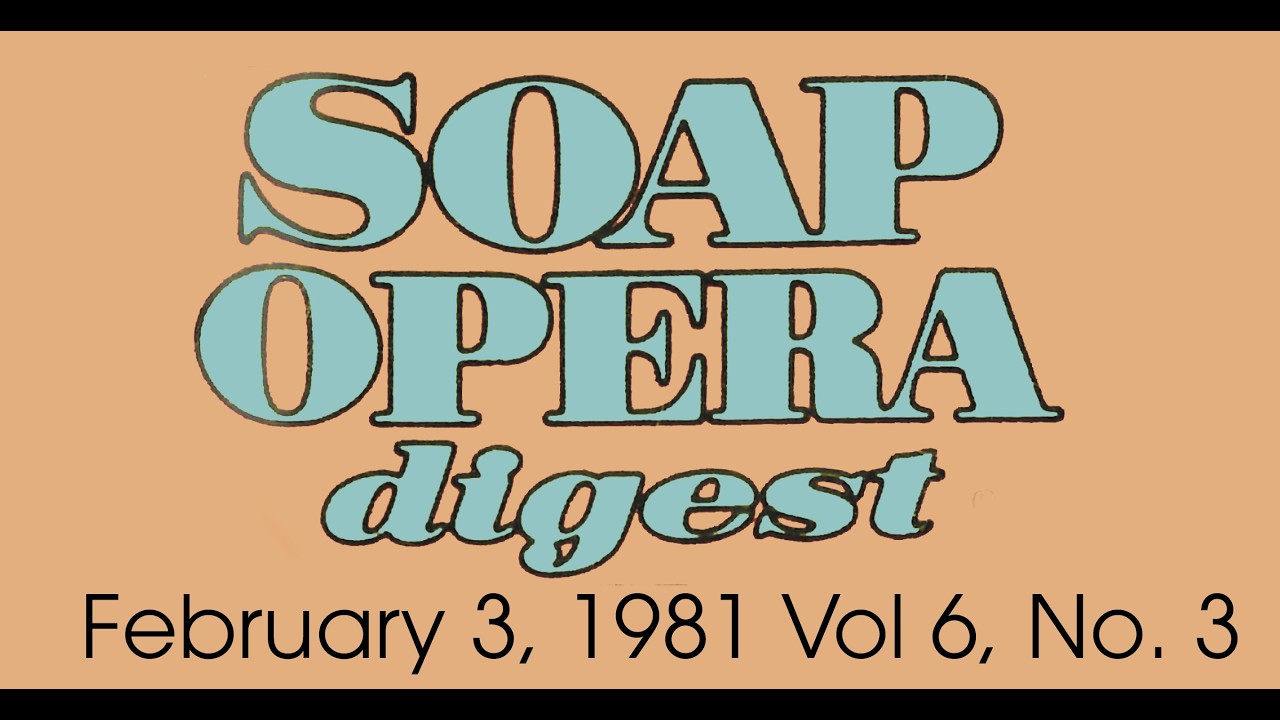 Soap Opera Digest, February 3, 1981