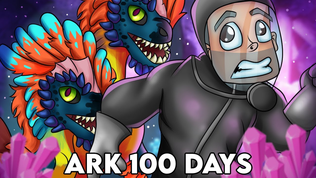 I survived 100 Days on Aberration in Hardcore ARK Survival Evolved