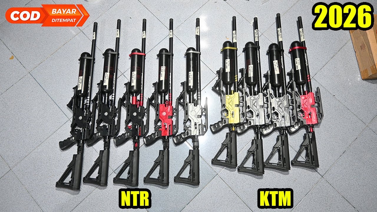 Harga senapan angin pcp bocap predator 500cc terbaru 2026 (BOCAP SERI KTM & NTR)