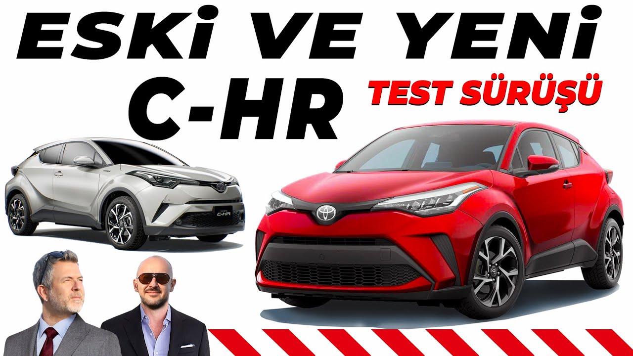 Makyajlı Toyota CHR / Yeni ve Eski Yan Yana