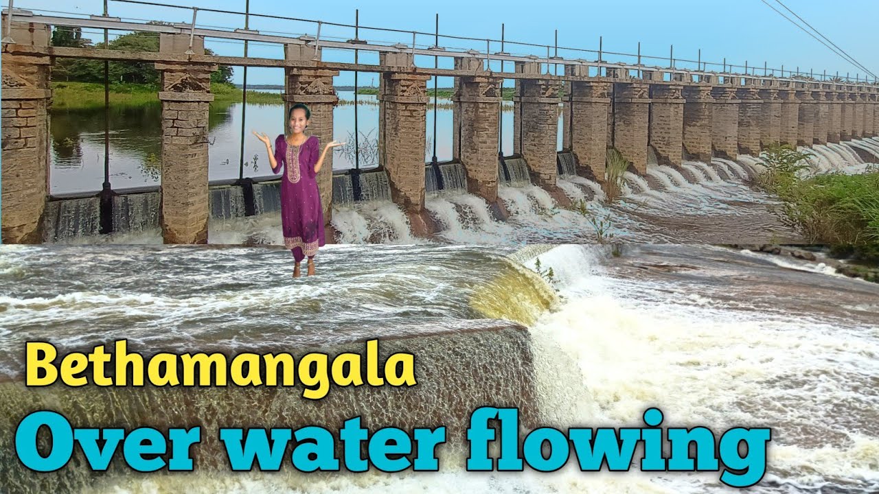 Lake Over Water Flowing | Most Famous Tourist Spot 