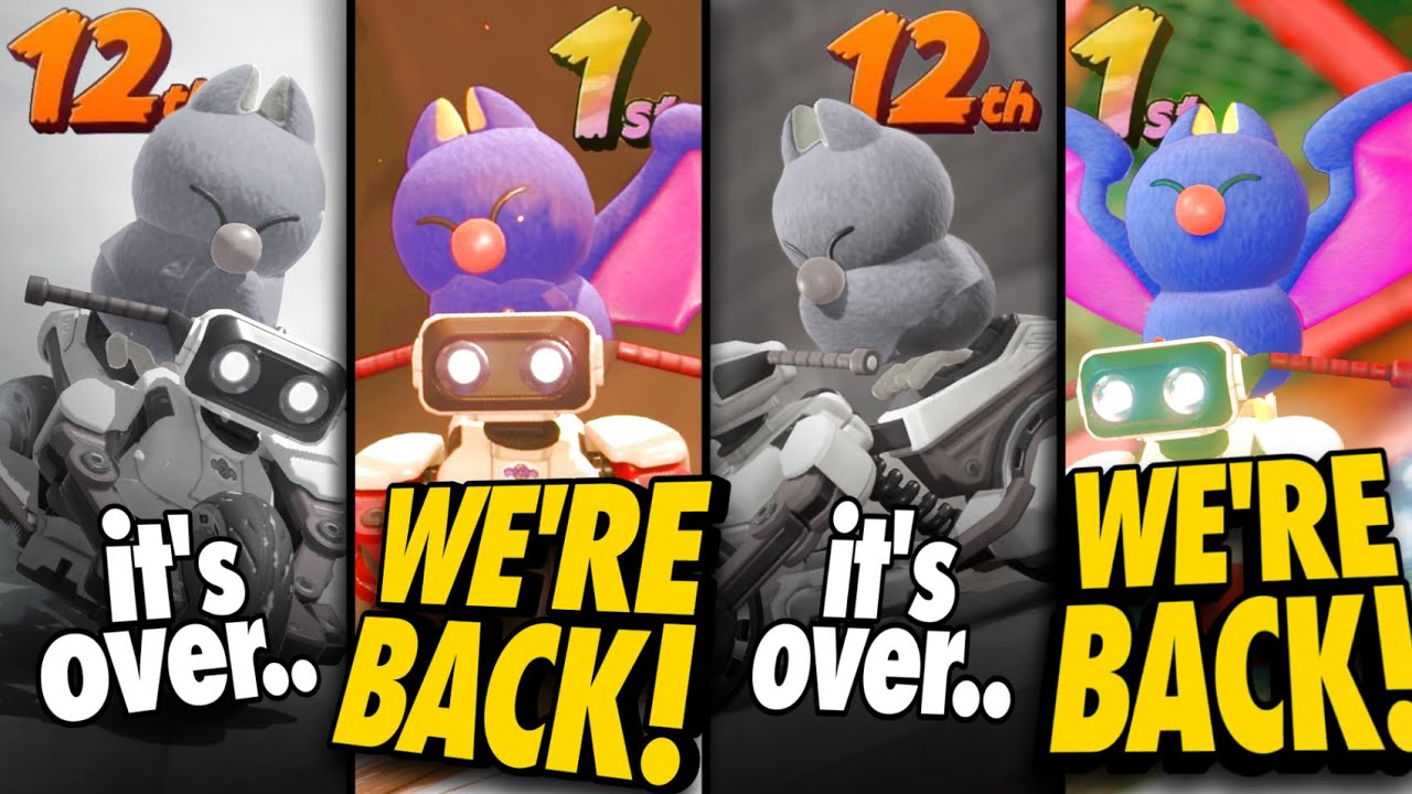 i can't stop winning AND losing in Ranked Mario Kart World