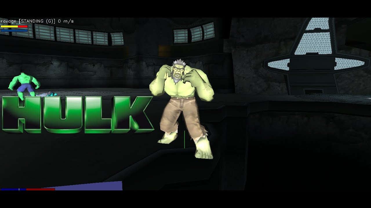Ravage With Flux's Moveset (Release) | The Hulk 2003: Video Game (PC) [MOD]