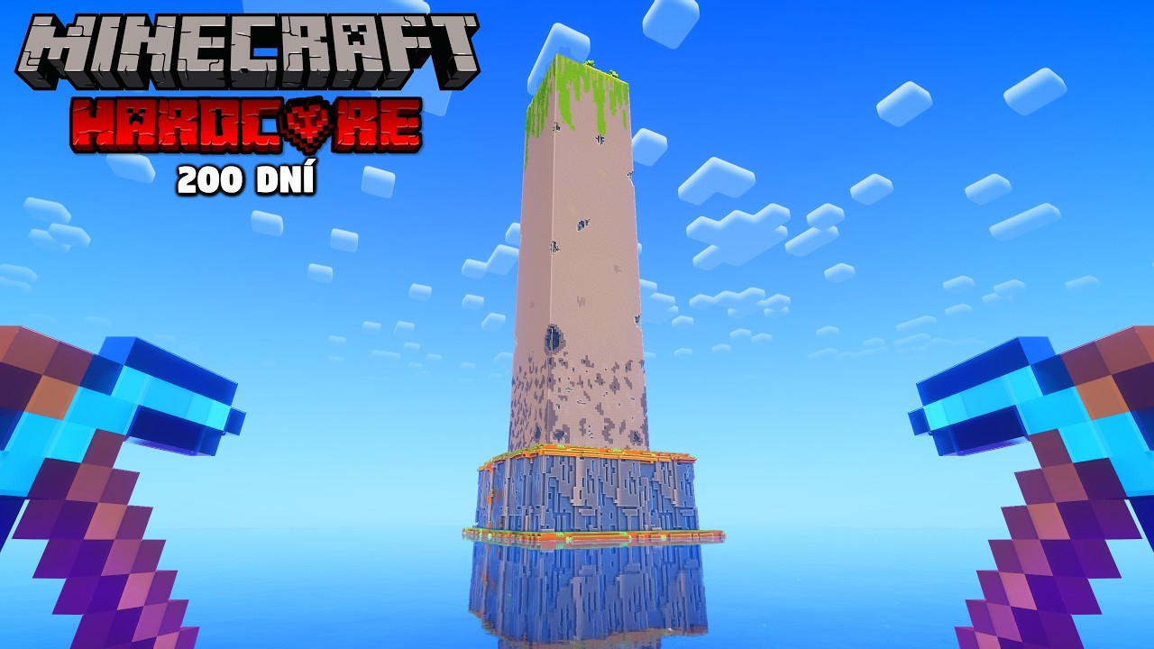 Přežil Jsem 200 Dní v HARDCORE Navždy Světě !