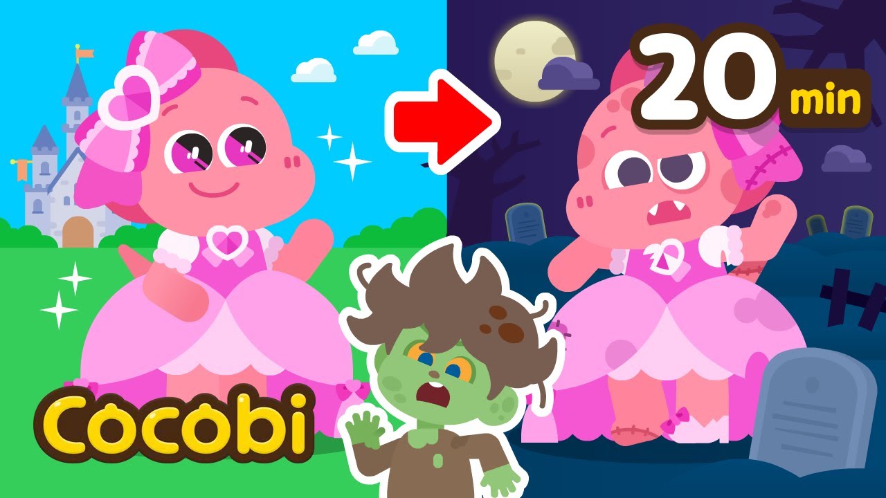 Somos Amigos Zombis Felices🧟‍♂️💖 |  Canciones Infantiles | Kids Songs | Cocobi