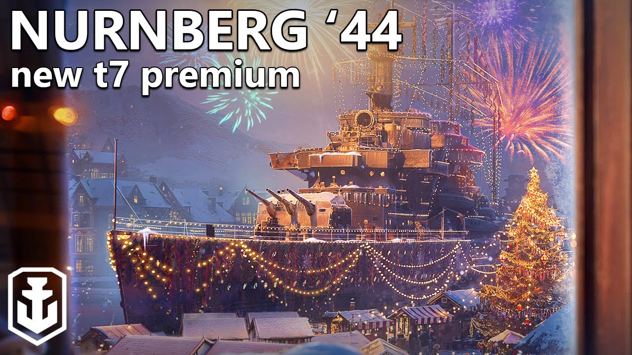 New Battle Pass Premium Nurnberg '44 (World of Warships)