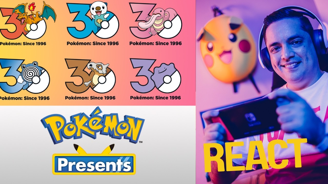 Pokémon Presents 30 Aniversario React