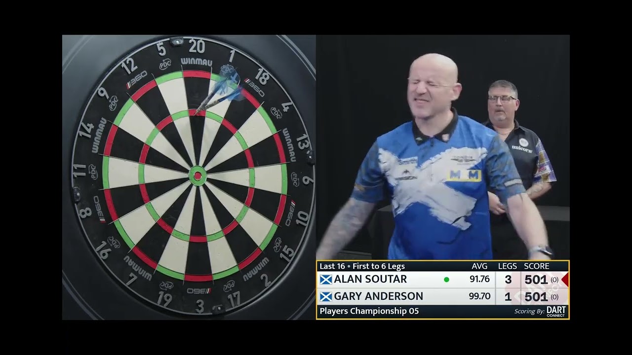 Gary Anderson vs Alan Soutar | Players Championship 5 2026 🎯